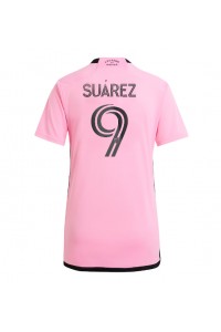 Inter Miami Luis Suarez #9 Fotballdrakt Hjemme Klær Dame 2024-25 Korte ermer